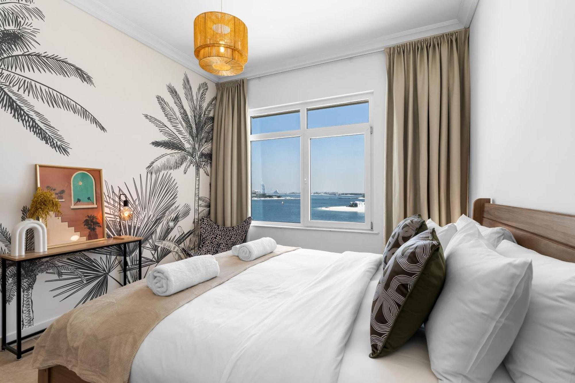 Private Beach 2 Bedroom Apartment With Panoramic Sea View And Pool Palm Jumeirah *